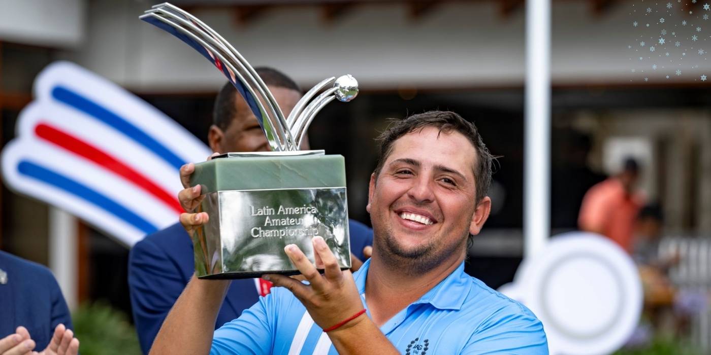 Cover image for the article: Mateo Pulcini claimed the Latin America Amateur Championship in epic fashion